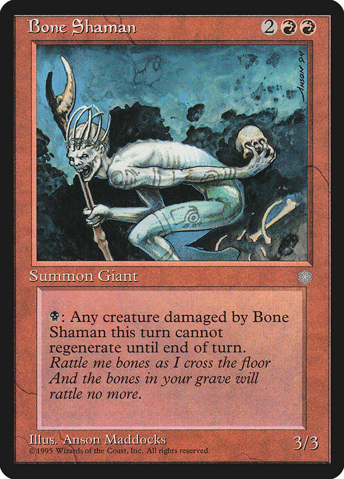 Bone Shaman [Ice Age] | Pandora's Boox