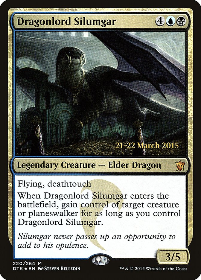 Dragonlord Silumgar [Dragons of Tarkir Prerelease Promos] | Pandora's Boox