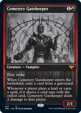 Cemetery Gatekeeper [Innistrad: Double Feature] | Pandora's Boox