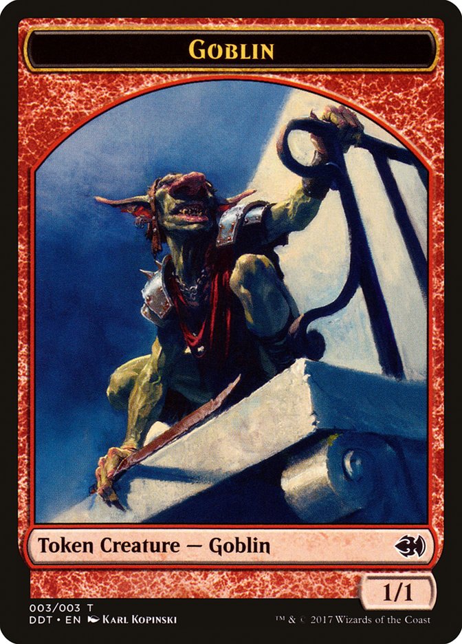 Goblin Token [Duel Decks: Merfolk vs. Goblins Tokens] | Pandora's Boox