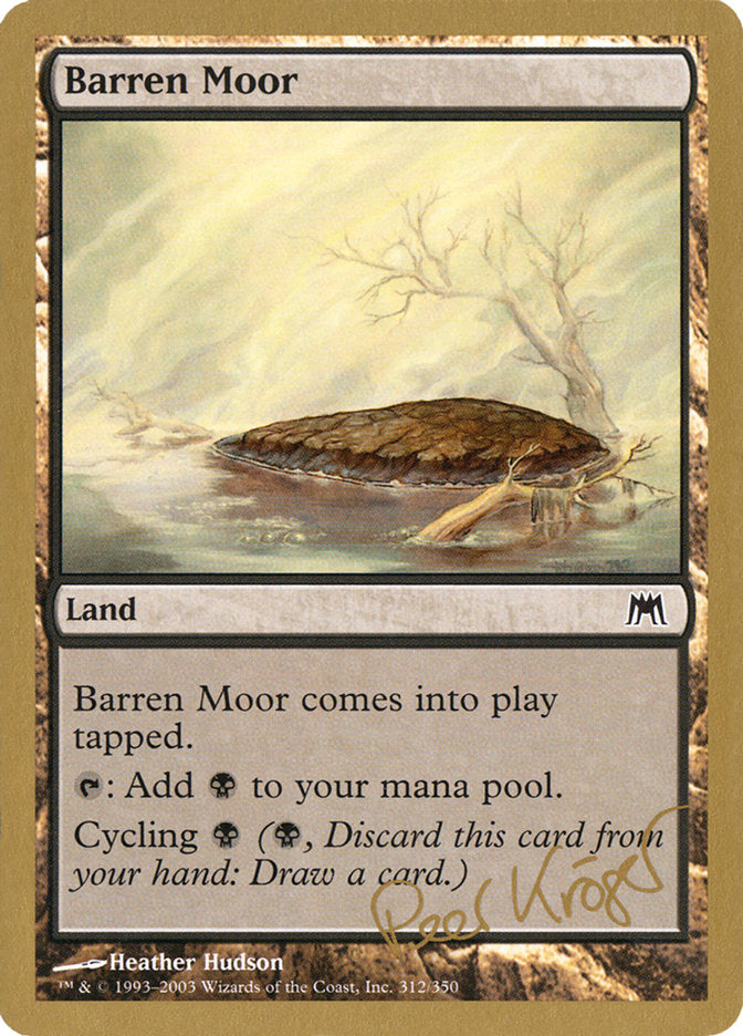 Barren Moor (Peer Kroger) [World Championship Decks 2003] | Pandora's Boox