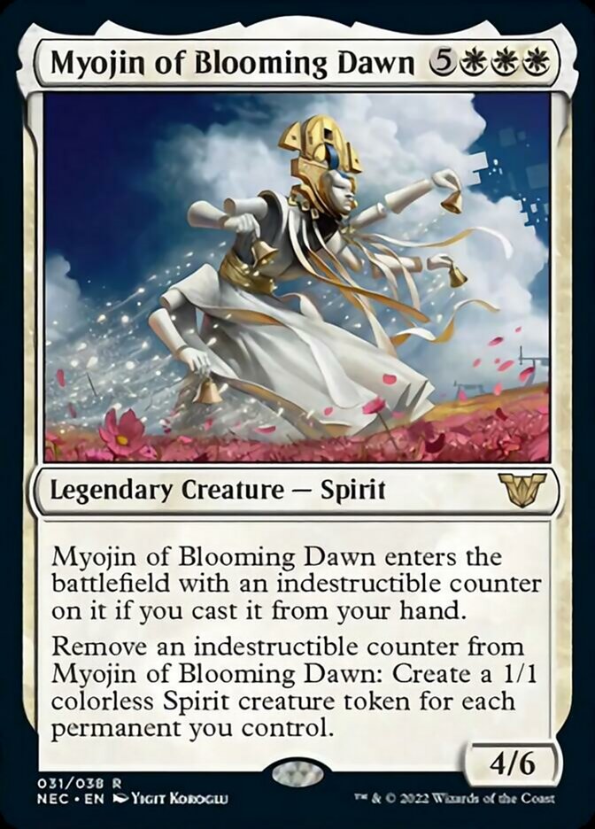 Myojin of Blooming Dawn [Kamigawa: Neon Dynasty Commander] | Pandora's Boox