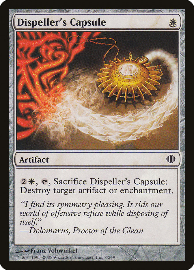 Dispeller's Capsule [Shards of Alara] | Pandora's Boox