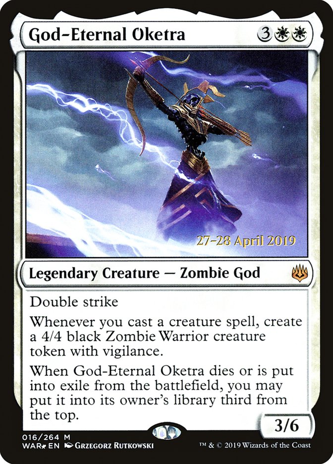 God-Eternal Oketra [War of the Spark Prerelease Promos] | Pandora's Boox