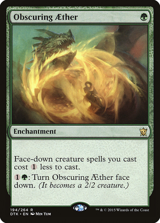 Obscuring Aether [Dragons of Tarkir] | Pandora's Boox
