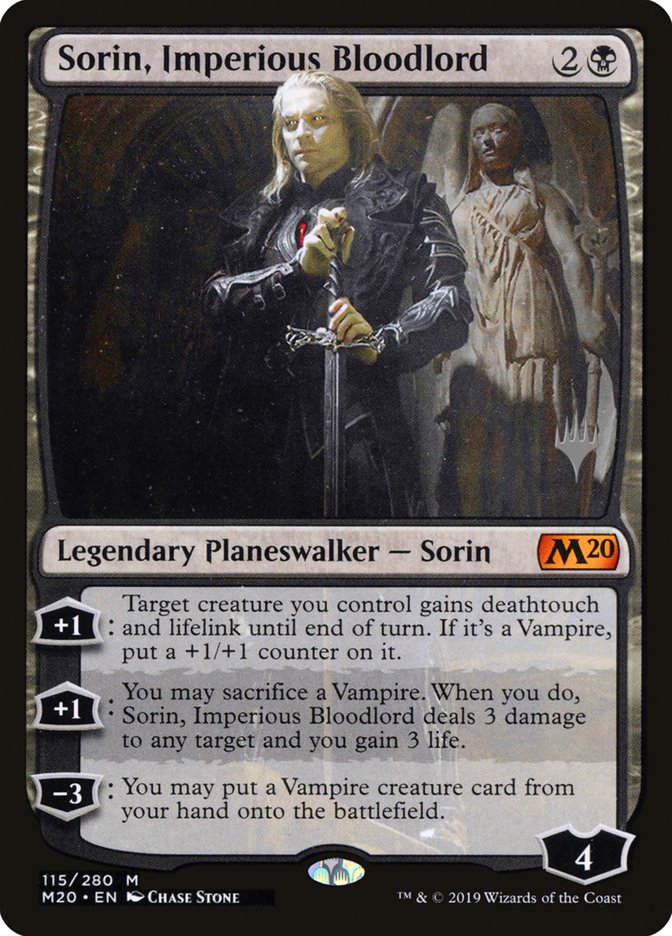 Sorin, Imperious Bloodlord (Promo Pack) [Core Set 2020 Promos] | Pandora's Boox