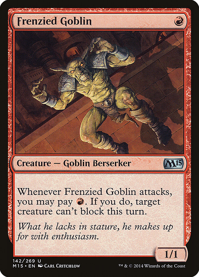 Frenzied Goblin [Magic 2015] | Pandora's Boox