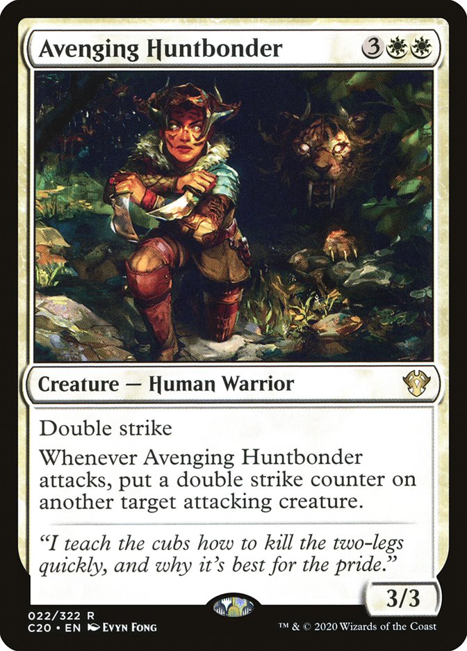 Avenging Huntbonder [Commander 2020] | Pandora's Boox