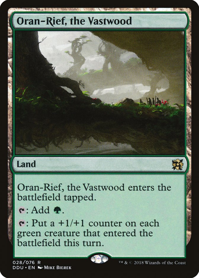 Oran-Rief, the Vastwood [Duel Decks: Elves vs. Inventors] | Pandora's Boox