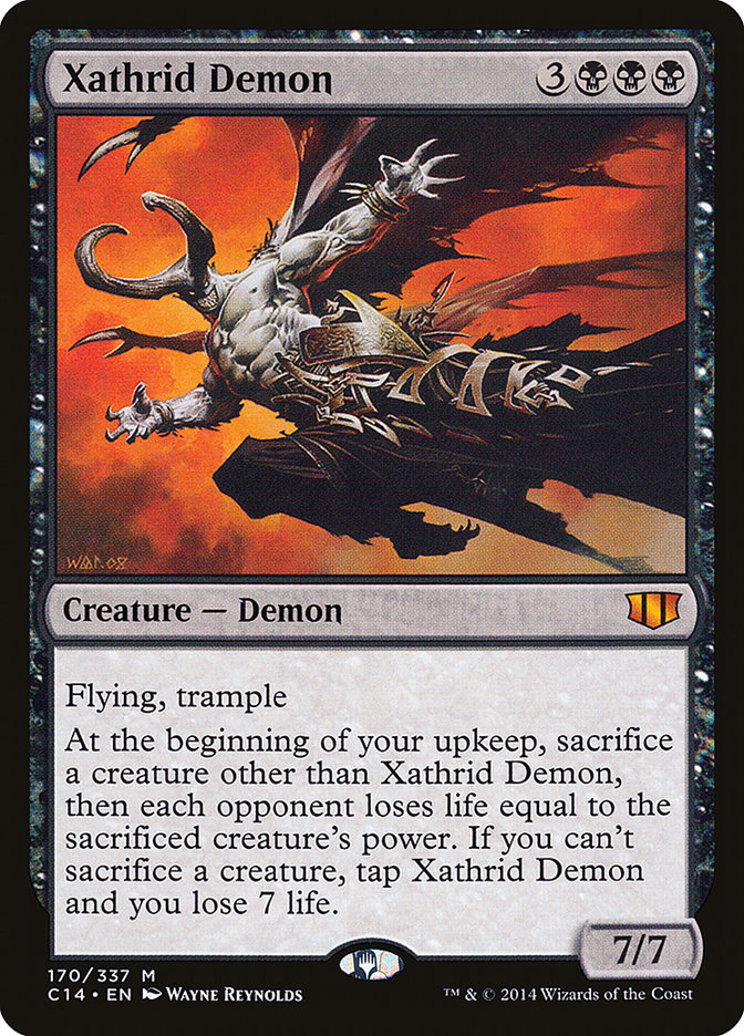 Xathrid Demon [Commander 2014] | Pandora's Boox