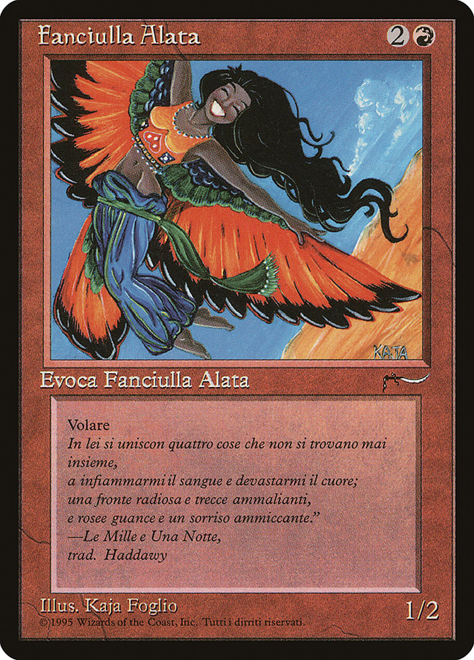 Bird Maiden (Italian) - "Fanciulla Alata" [Rinascimento] | Pandora's Boox