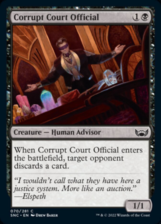 Corrupt Court Official [Streets of New Capenna] | Pandora's Boox