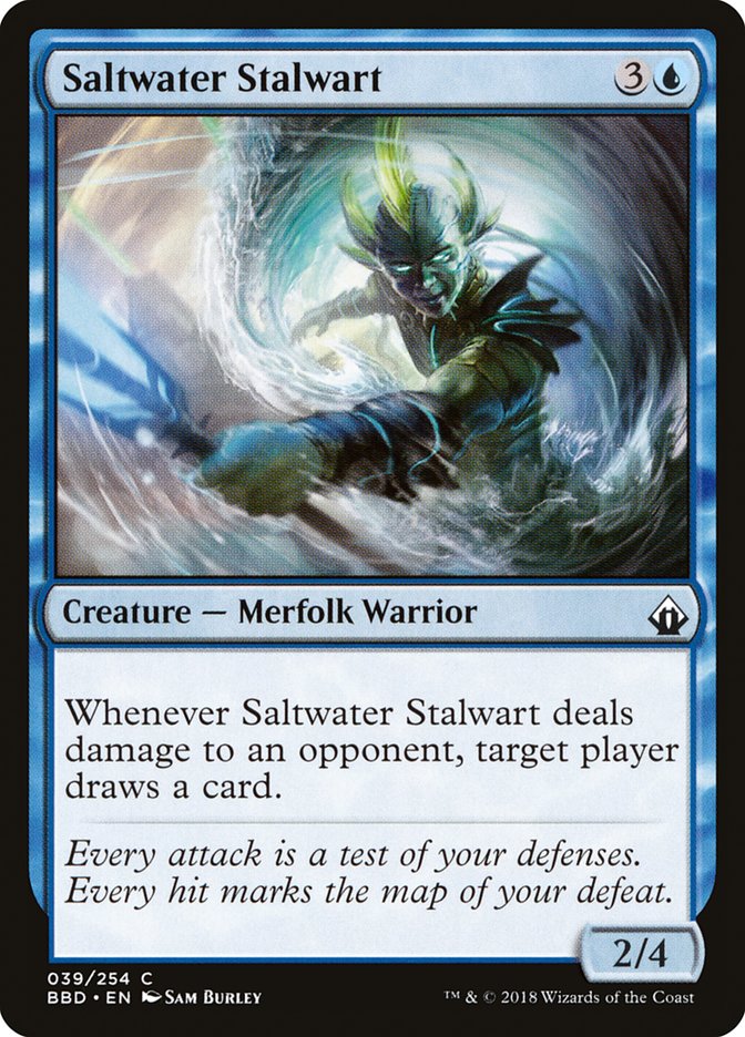 Saltwater Stalwart [Battlebond] | Pandora's Boox