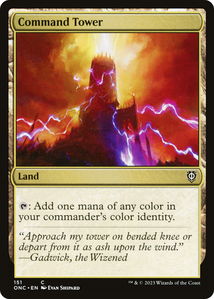 Command Tower [Phyrexia: All Will Be One Commander] | Pandora's Boox
