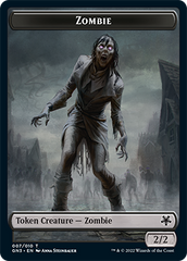 Zombie // Treasure Double-Sided Token [Game Night: Free-for-All Tokens] | Pandora's Boox