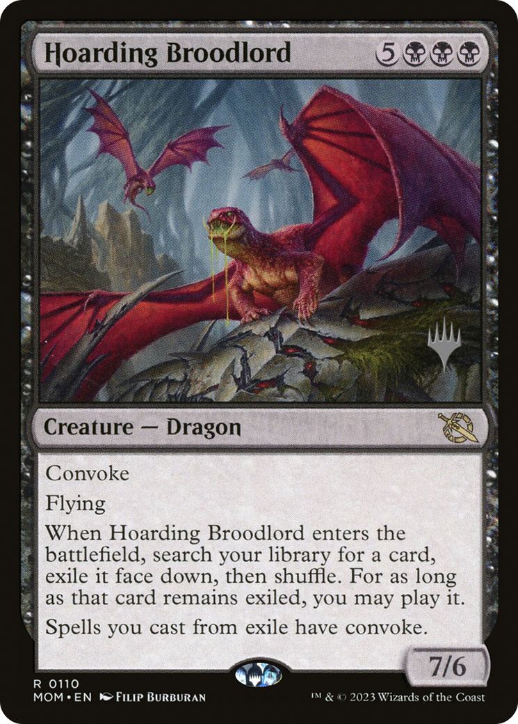 Hoarding Broodlord (Promo Pack) [March of the Machine Promos] | Pandora's Boox