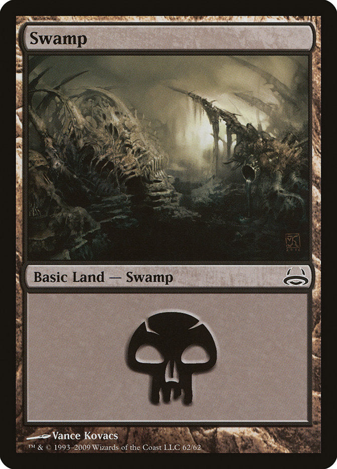 Swamp (62) [Duel Decks: Divine vs. Demonic] | Pandora's Boox