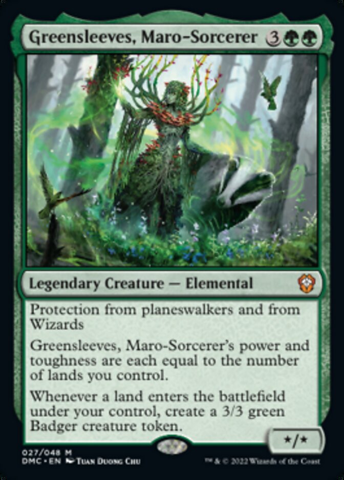 Greensleeves, Maro-Sorcerer [Dominaria United Commander] | Pandora's Boox