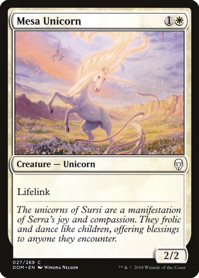 Mesa Unicorn [Dominaria] | Pandora's Boox