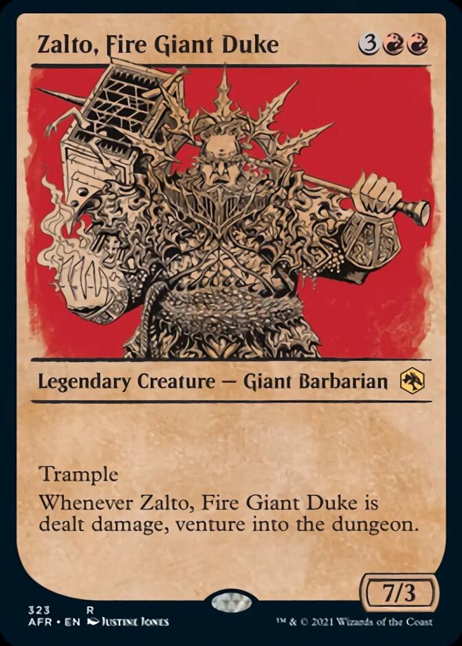 Zalto, Fire Giant Duke (Showcase) [Dungeons & Dragons: Adventures in the Forgotten Realms] | Pandora's Boox