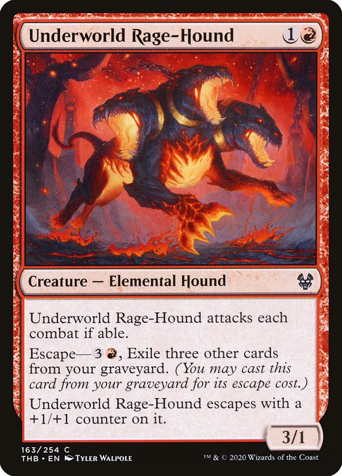 Underworld Rage-Hound [Theros Beyond Death] | Pandora's Boox