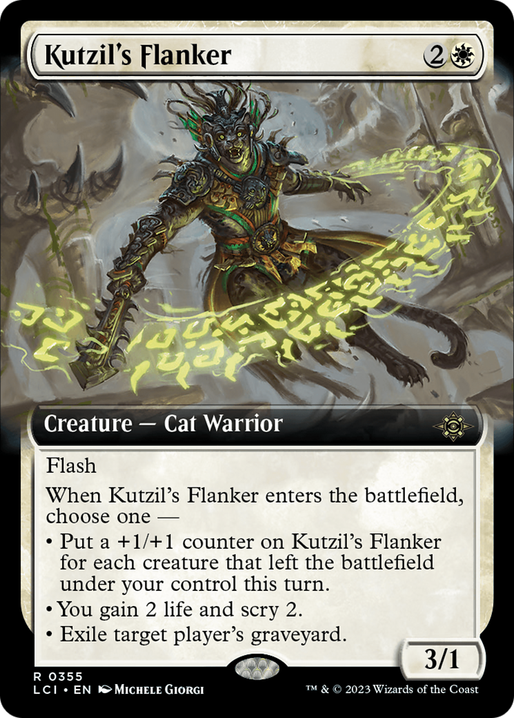 Kutzil's Flanker (Extended Art) [The Lost Caverns of Ixalan] | Pandora's Boox
