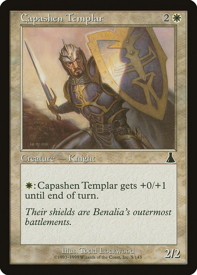 Capashen Templar [Urza's Destiny] | Pandora's Boox