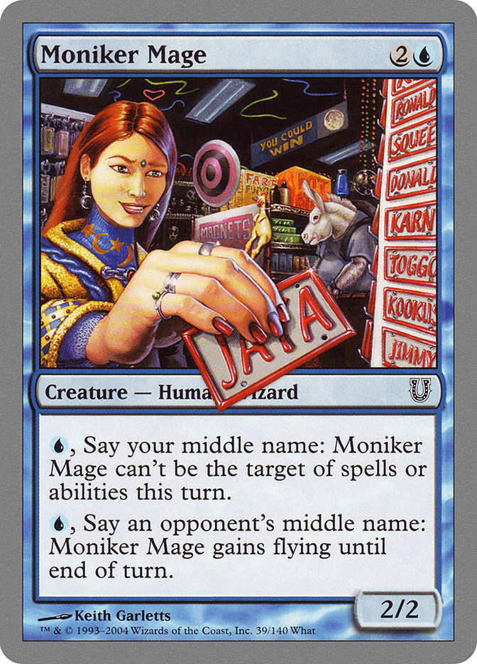 Moniker Mage [Unhinged] | Pandora's Boox