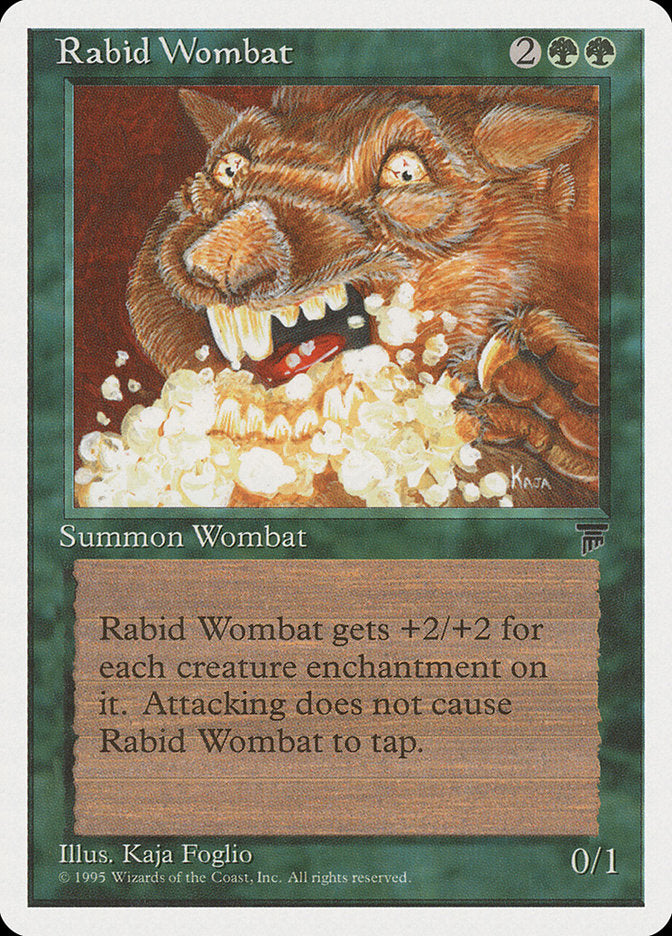 Rabid Wombat [Chronicles] | Pandora's Boox
