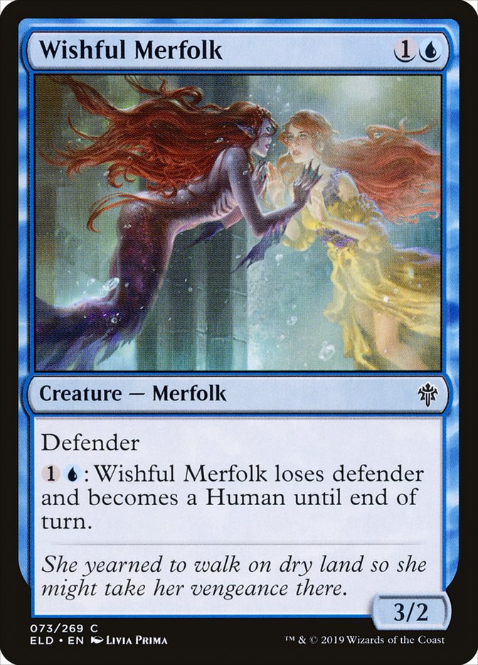 Wishful Merfolk [Throne of Eldraine] | Pandora's Boox