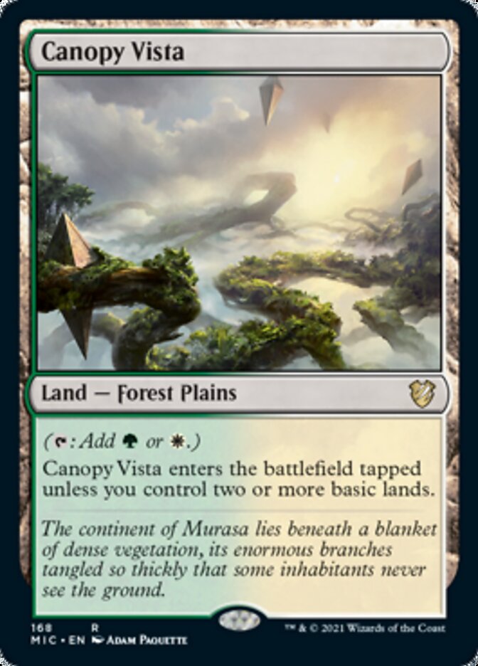 Canopy Vista [Innistrad: Midnight Hunt Commander] | Pandora's Boox