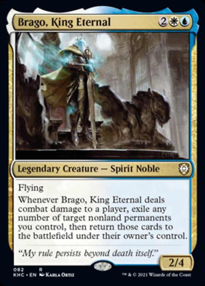 Brago, King Eternal [Kaldheim Commander] | Pandora's Boox