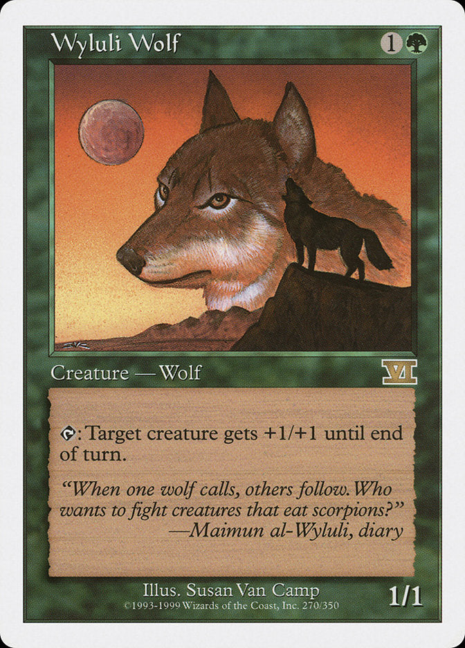 Wyluli Wolf [Classic Sixth Edition] | Pandora's Boox