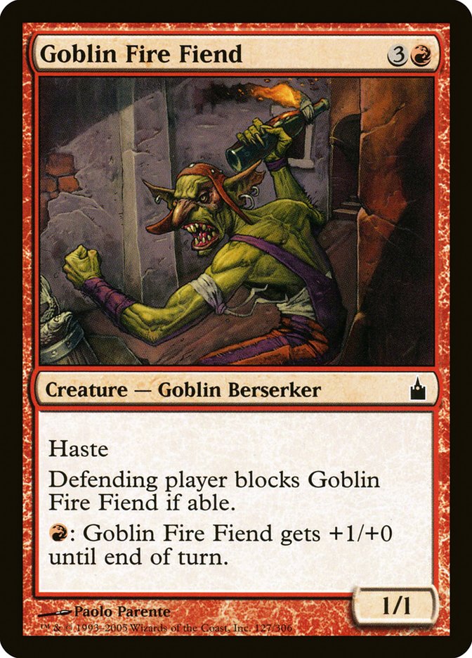 Goblin Fire Fiend [Ravnica: City of Guilds] | Pandora's Boox