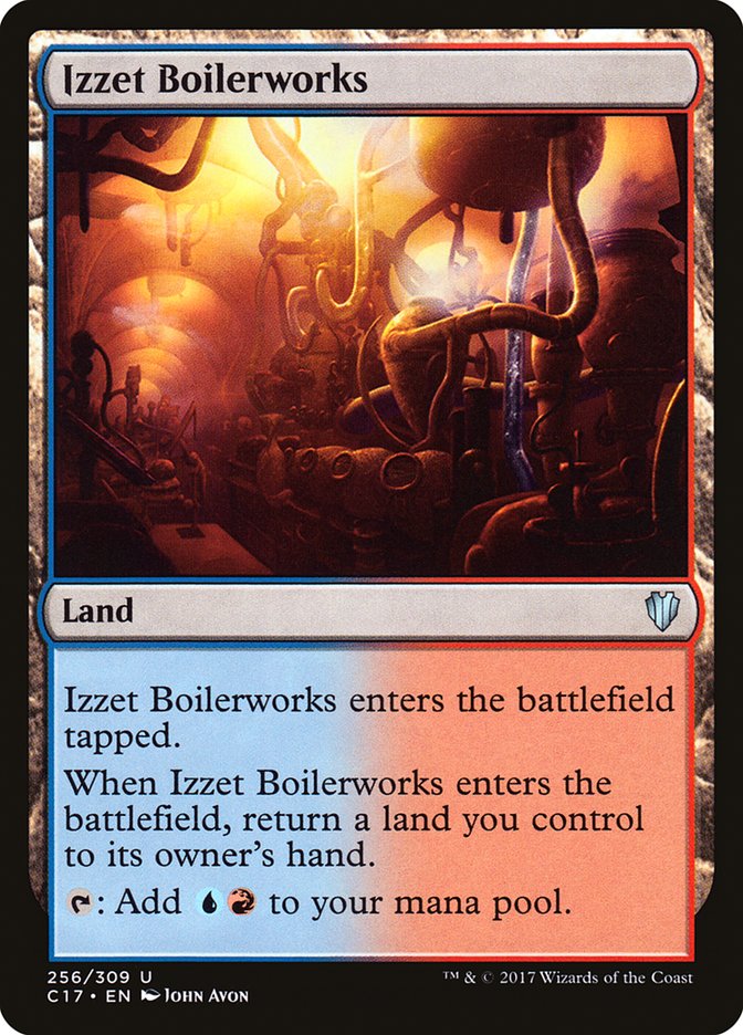 Izzet Boilerworks [Commander 2017] | Pandora's Boox