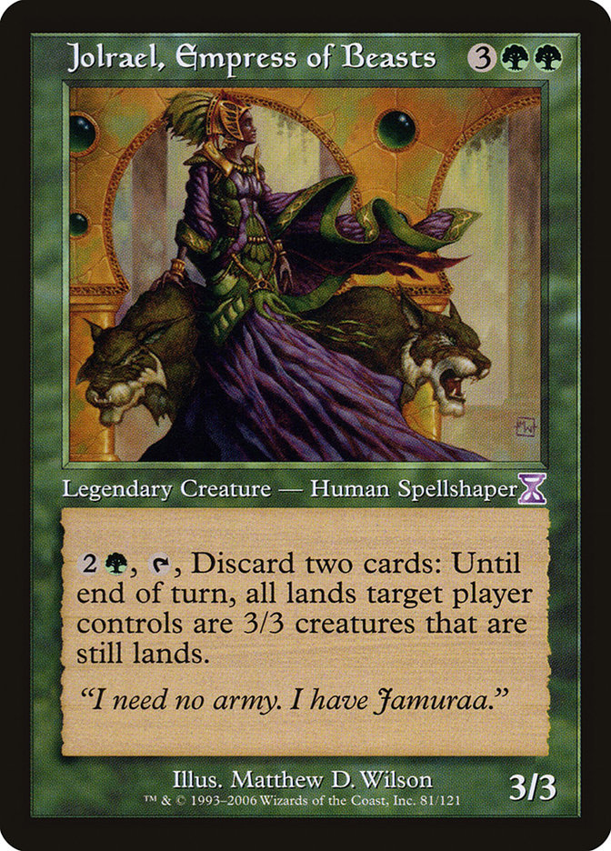 Jolrael, Empress of Beasts [Time Spiral Timeshifted] | Pandora's Boox