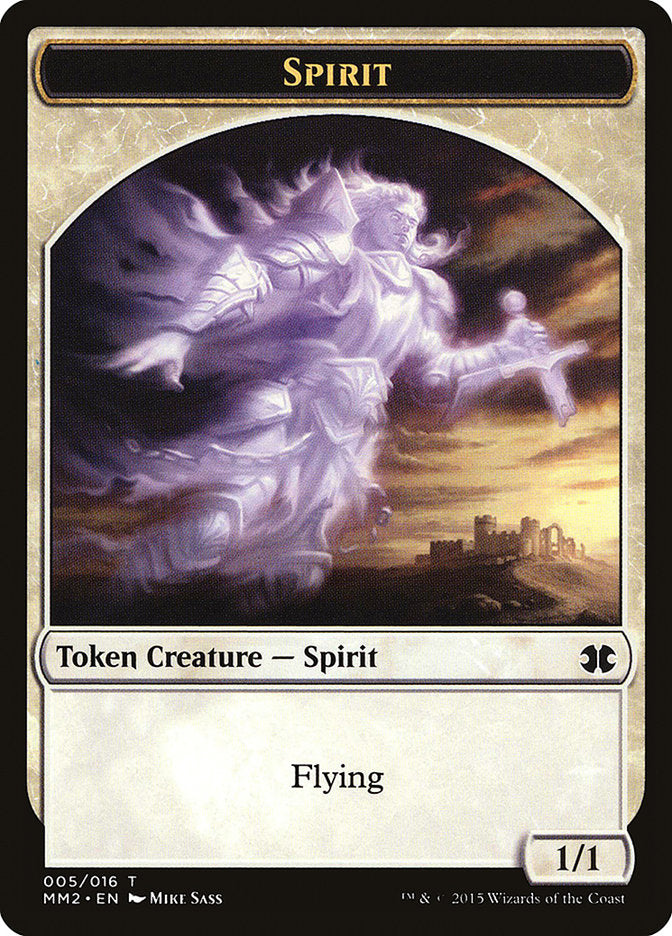 Spirit Token [Modern Masters 2015 Tokens] | Pandora's Boox