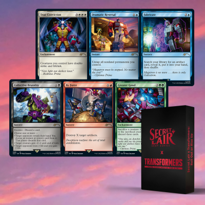 Secret Lair X: Transformers: Roll Out or Rise Up