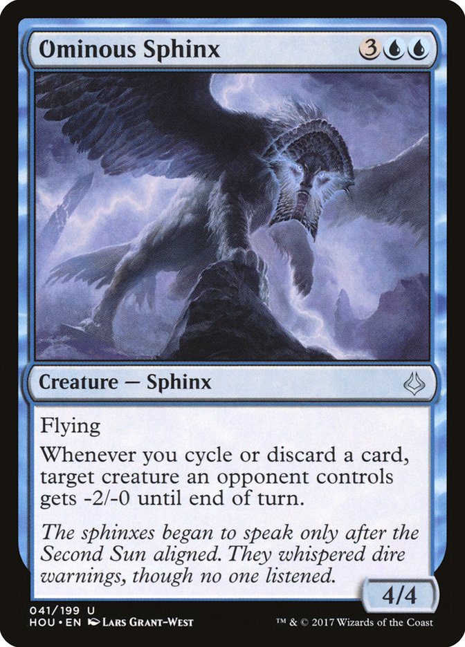 Ominous Sphinx [Hour of Devastation] | Pandora's Boox