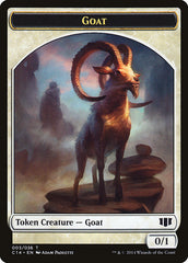 Wurm (032/036) // Goat Double-Sided Token [Commander 2014 Tokens] | Pandora's Boox