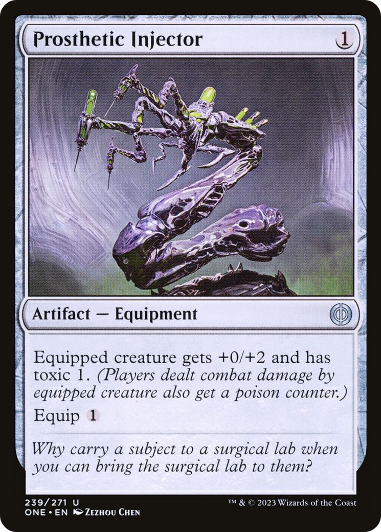 Prosthetic Injector [Phyrexia: All Will Be One] | Pandora's Boox