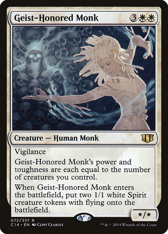 Geist-Honored Monk [Commander 2014] | Pandora's Boox