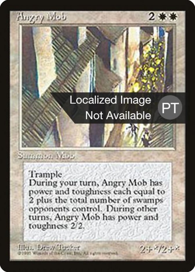 Angry Mob [Fourth Edition (Foreign Black Border)] | Pandora's Boox