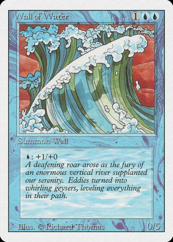 Wall of Water [Revised Edition] | Pandora's Boox