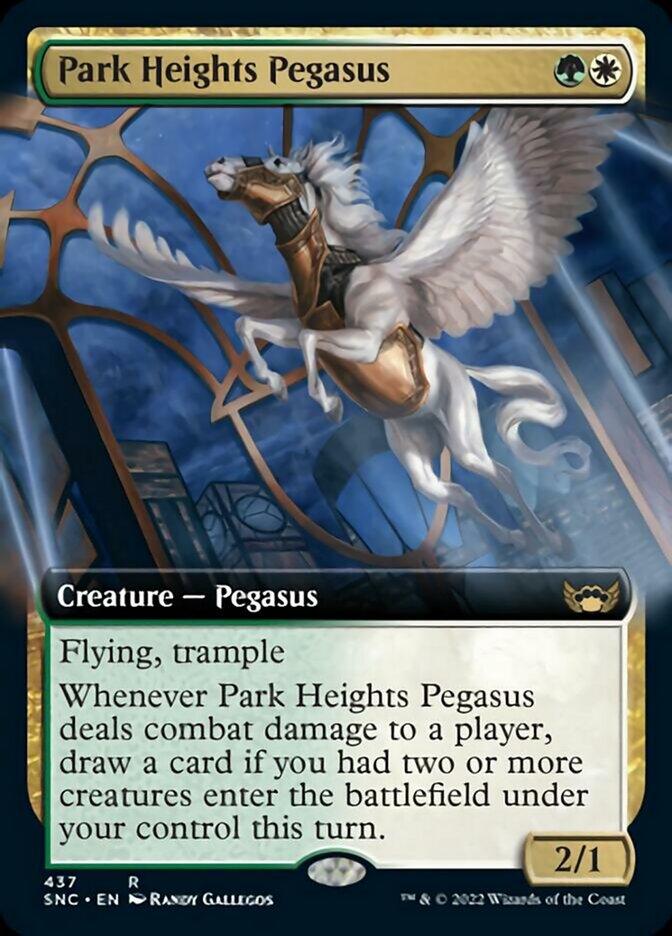 Park Heights Pegasus (Extended Art) [Streets of New Capenna] | Pandora's Boox