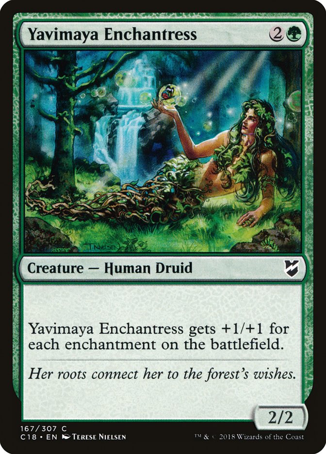 Yavimaya Enchantress [Commander 2018] | Pandora's Boox