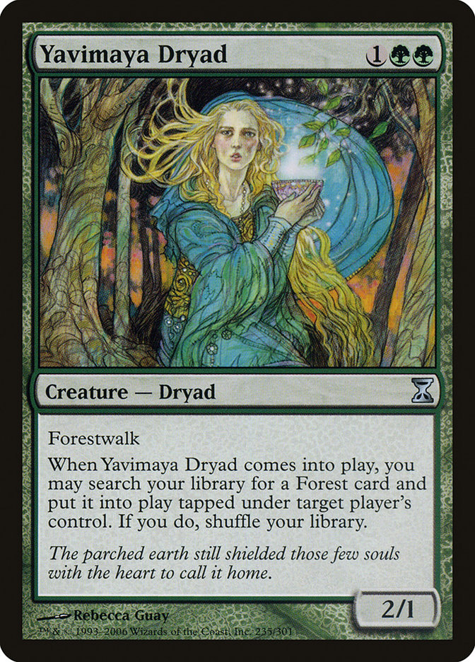 Yavimaya Dryad [Time Spiral] | Pandora's Boox