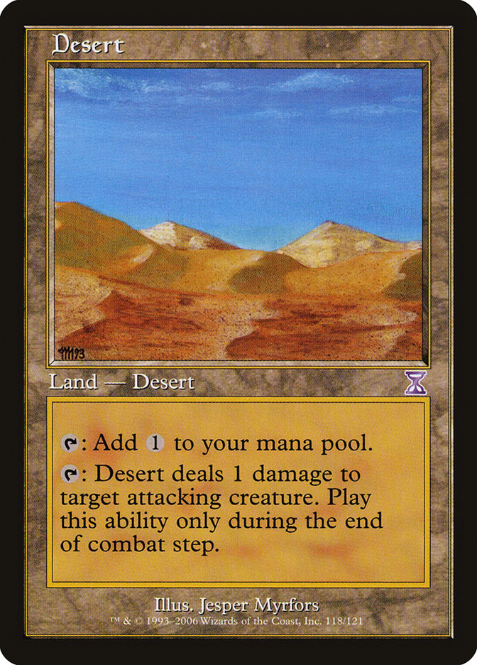 Desert [Time Spiral Timeshifted] | Pandora's Boox