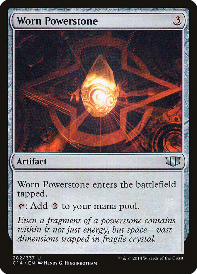 Worn Powerstone [Commander 2014] | Pandora's Boox