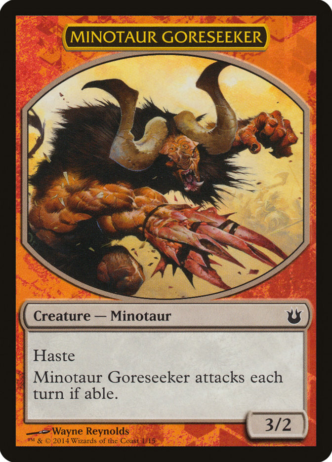 Minotaur Goreseeker [Born of the Gods Battle the Horde] | Pandora's Boox